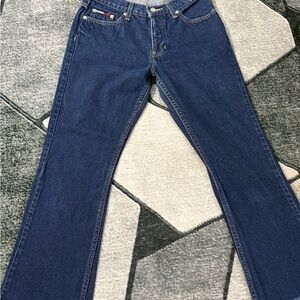 Vintage Tommy Hilfiger Blue Bootcut Jeans Size 7